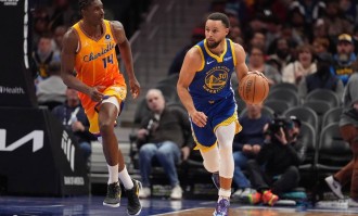 库里26分格林10+8米勒空砍33分 勇士力克黄蜂