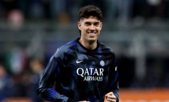 国米后卫巴斯托尼成德转最贵阵容中意甲唯一代表