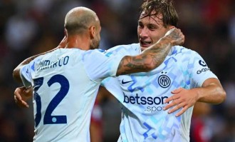 国米2-0掀翻卡利亚里升第三！19岁新太子进球获盛赞，劳塔罗状态火热