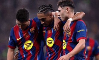 巴萨5-0大胜毕尔巴鄂，连胜纪录刷新至9场！